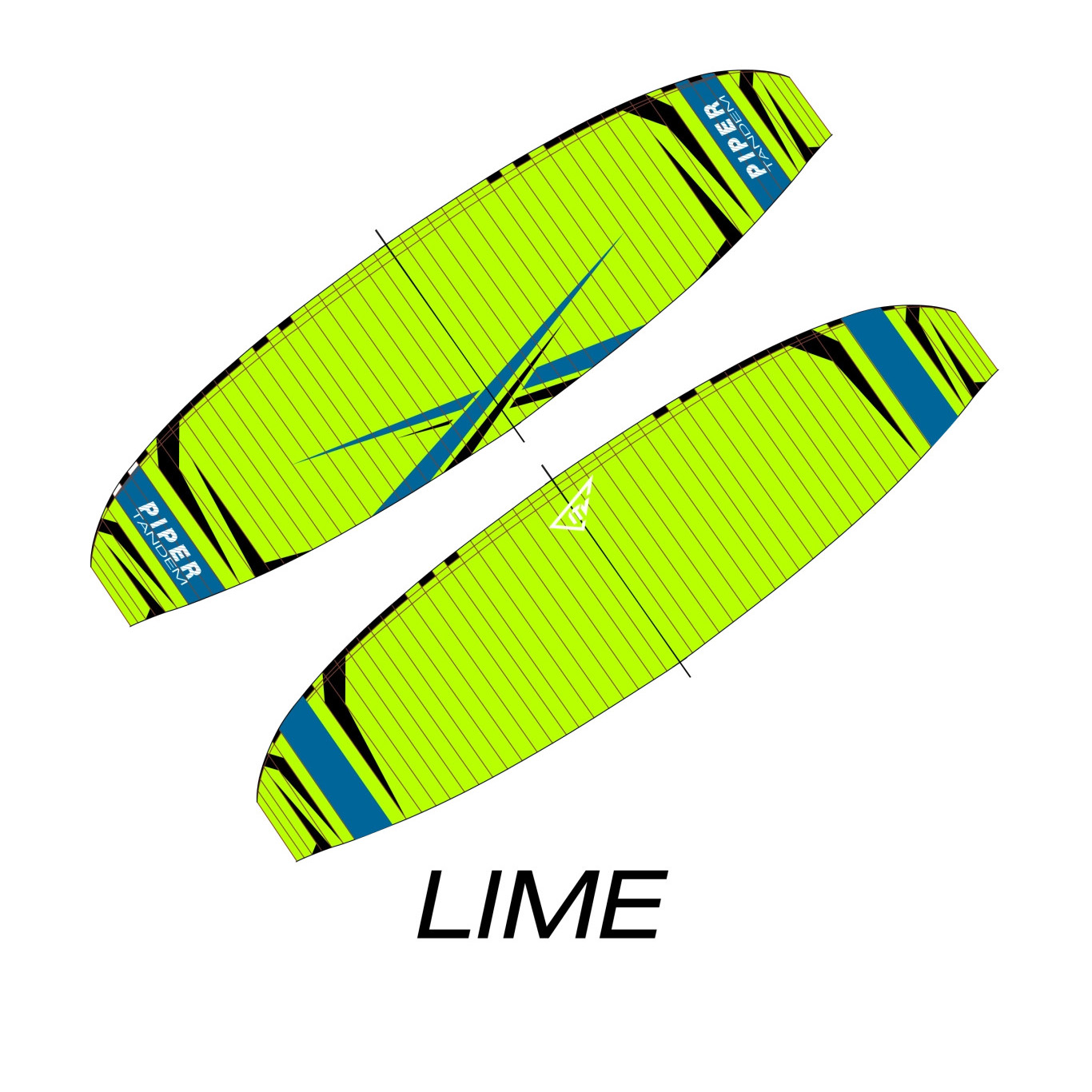PIPER TANDEM WINGS COLOR LIME PIPER TANDEM WINGS COLOR LIME